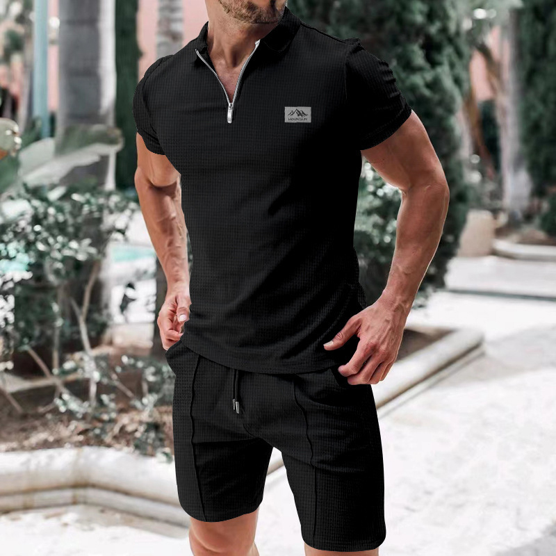 Setelan Jas Pria Gaya Eropa Te - Summer Cloth ulasan dan harga