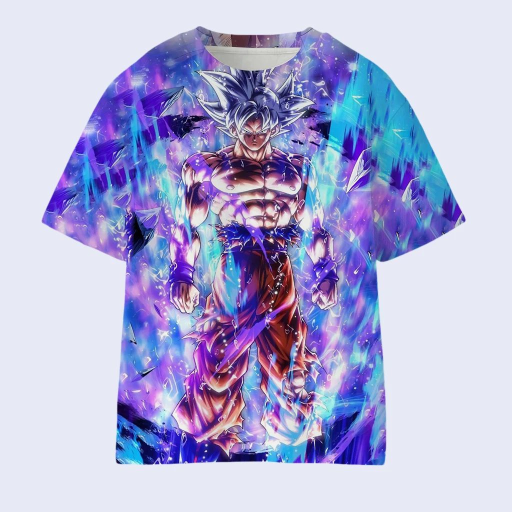 Kaos 3D Print Karakter Anime K - Summer Clothing Layering ulasan dan harga