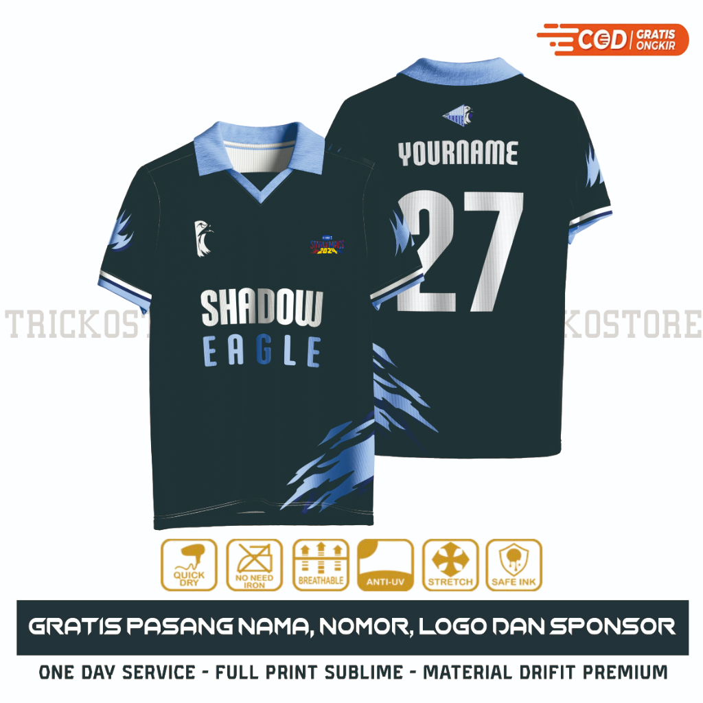 GMMTV LIGHTNING CHEETAH JERSEY - Summer Clothing Names ulasan dan harga
