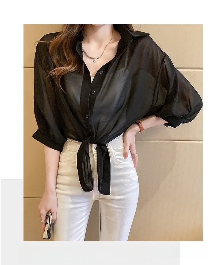 Kemeja Pelindung Matahari Wani - Summer Clothing Old Money ulasan dan harga